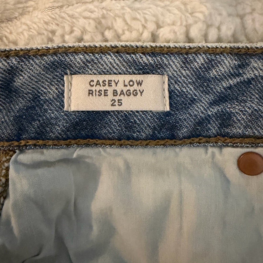 PacSun - Light Blue Wash / Wide Leg Jeans (“Casey Low Rise Baggy”) - Picture 7 of 7